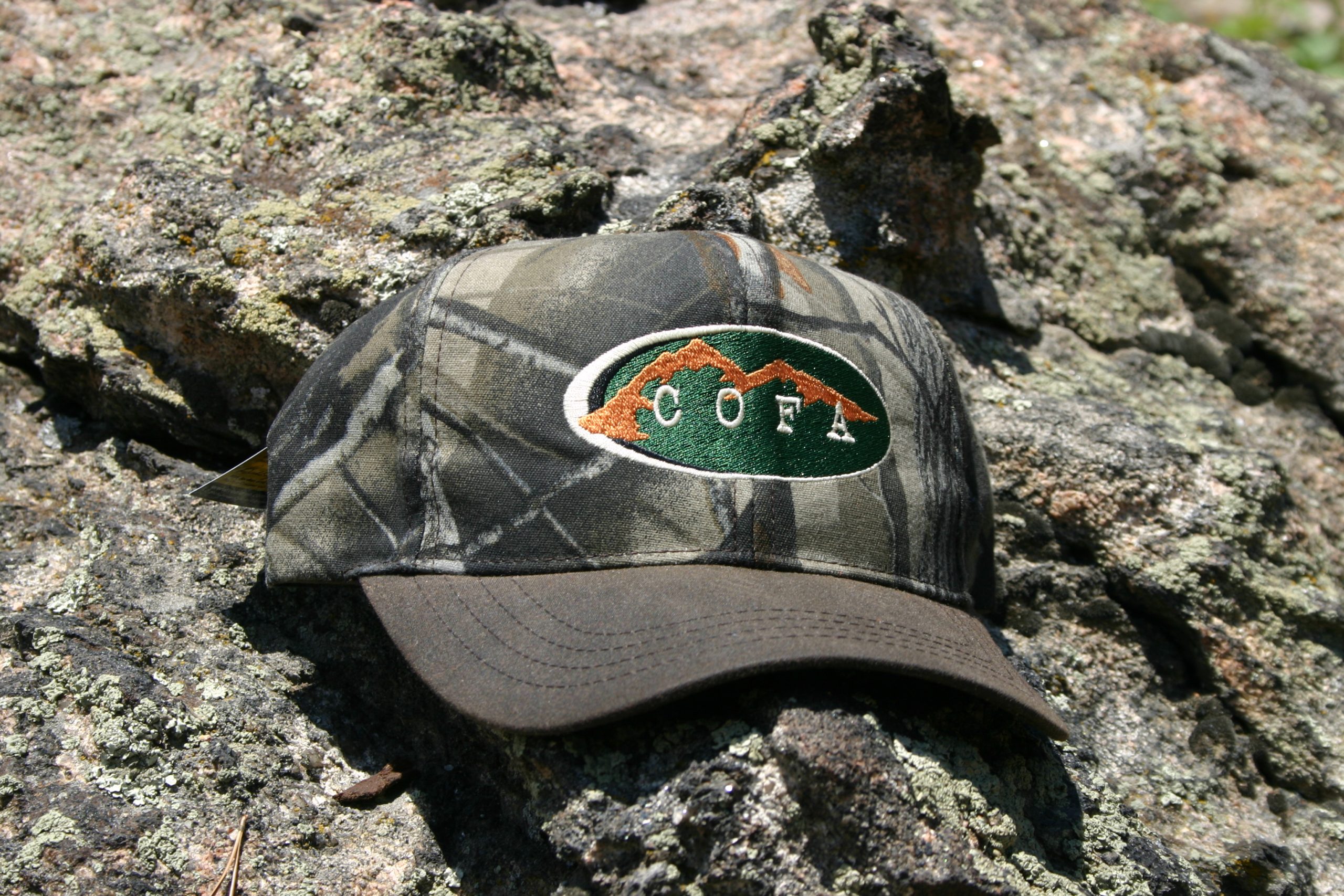 COFA Official Woodland Camo Ball Cap